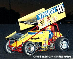 Dave Blaney action shot