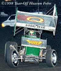 Steve Kinser action shot